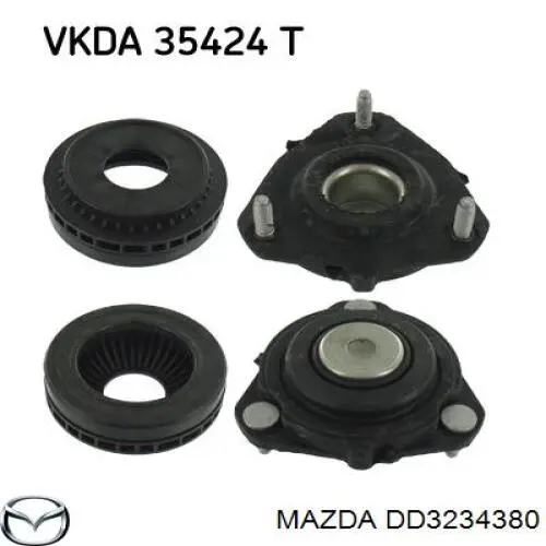 Опора переднего амортизатора DD3234380 Mazda