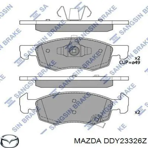  DDY23326Z Mazda