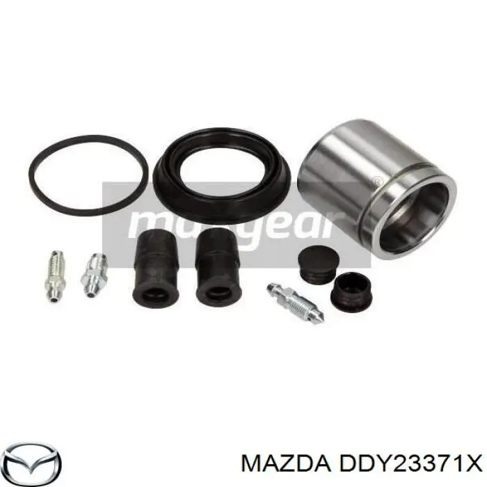 Суппорт тормозной передний левый DDY23371X Mazda