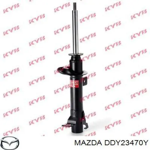 DDY23470Y Mazda amortecedor dianteiro direito