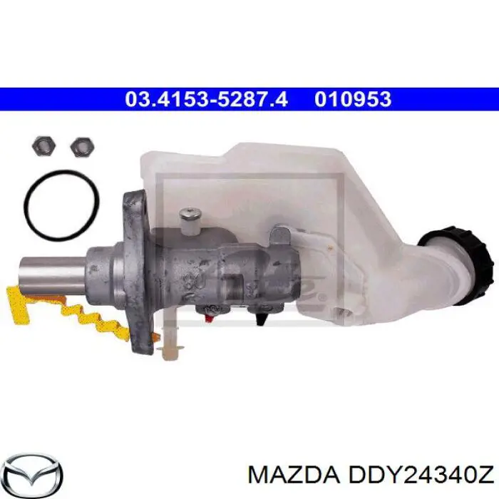 DDY24340Z Mazda цилиндр тормозной главный