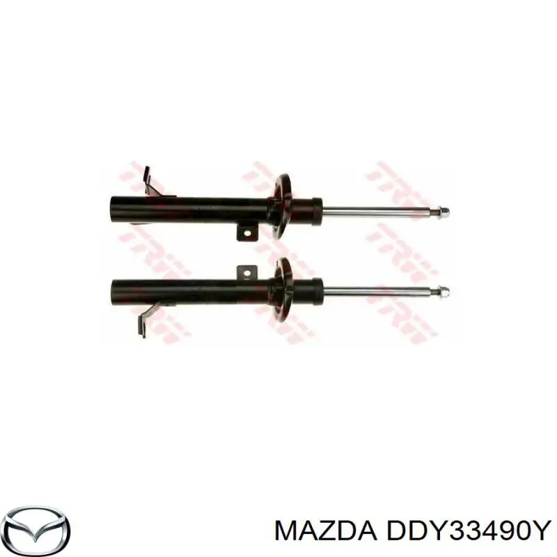 DDY33490Y Mazda амортизатор передний правый