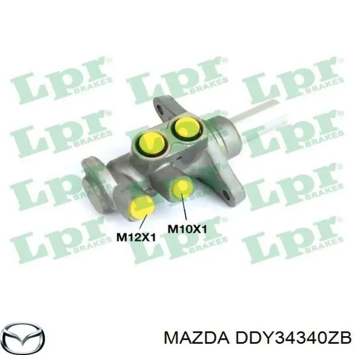 Цилиндр тормозной главный DDY34340ZB Mazda