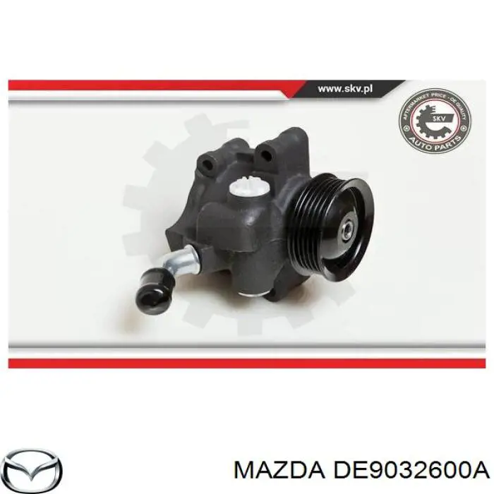 Насос ГУР DE9032600A Mazda