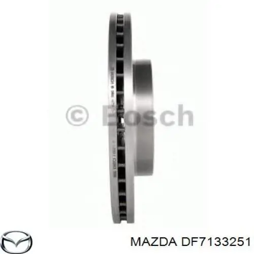 Передние тормозные диски DF7133251 Mazda