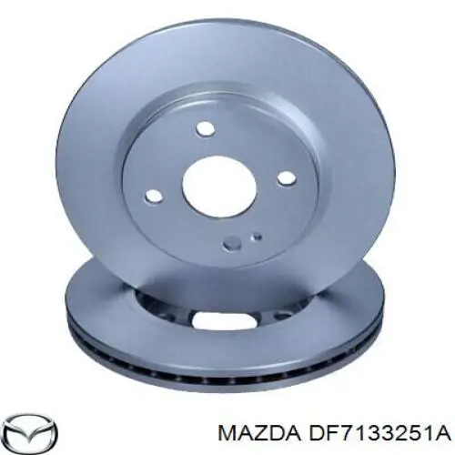 Передние тормозные диски DF7133251A Mazda