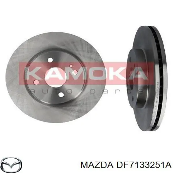 Тормоз дисковый передний Mazda DF7133251A цена, от 102.26 USD