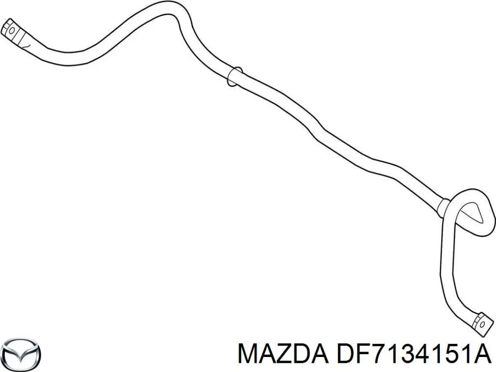 DF7134151A Mazda Стабилизатор передней устойчивости