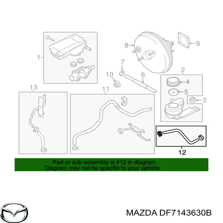 DF7143630B Mazda 