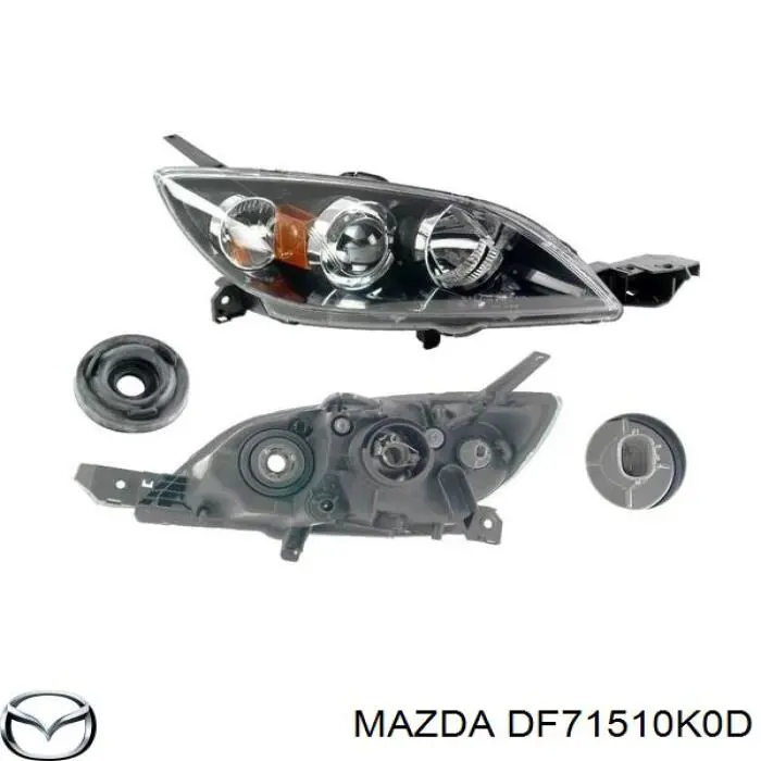 Купить DF71510K0D Mazda Фара основная правая