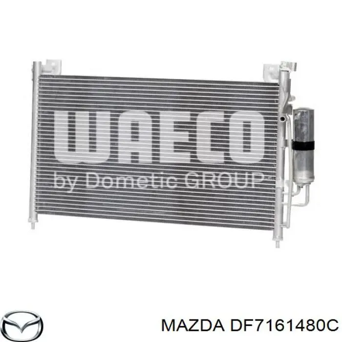 Конденсатор кондиционера Mazda DF7161480C цена, от 92.44 USD