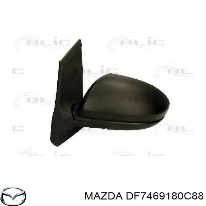 DF7469180C88 Mazda Левое боковое зеркало