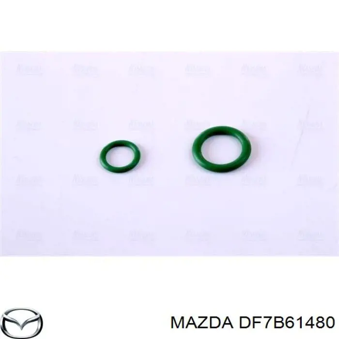 DF7B61480 Mazda radiador de aparelho de ar condicionado