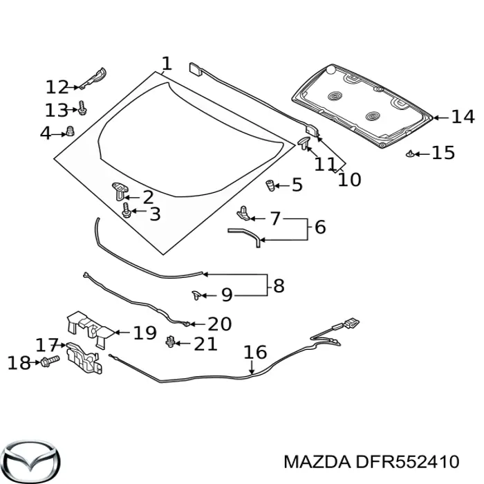  DFR552410 Mazda