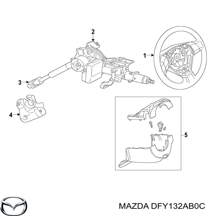 DFY132AB0C Mazda 