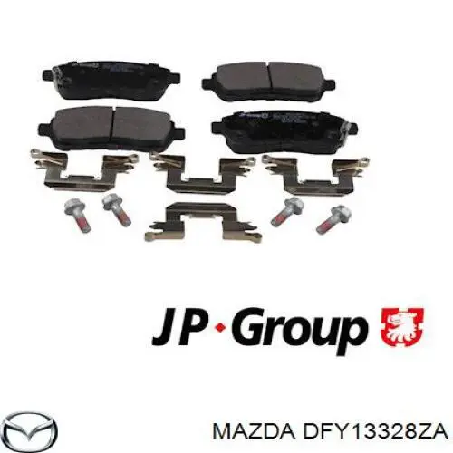 Колодки Mazda DFY13328ZA цена, от 23.79 USD