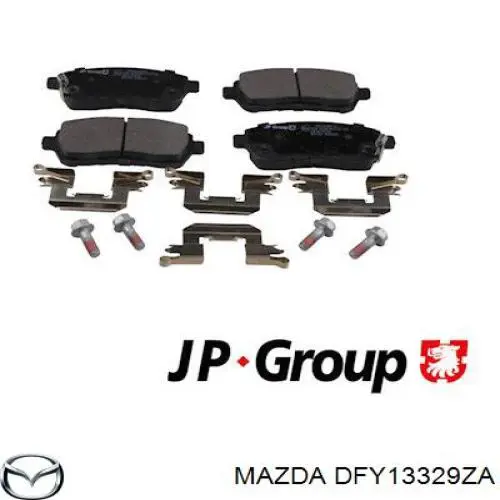 Колодки Mazda DFY13329ZA цена, от 17.18 USD