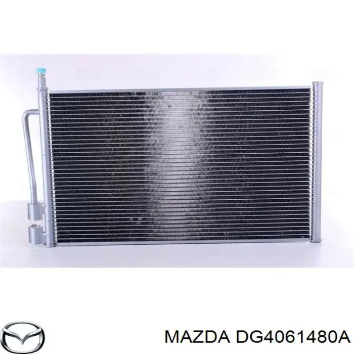 DG4061480A Mazda радиатор кондиционера
