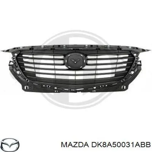 Передний бампер MA1000242 Mazda