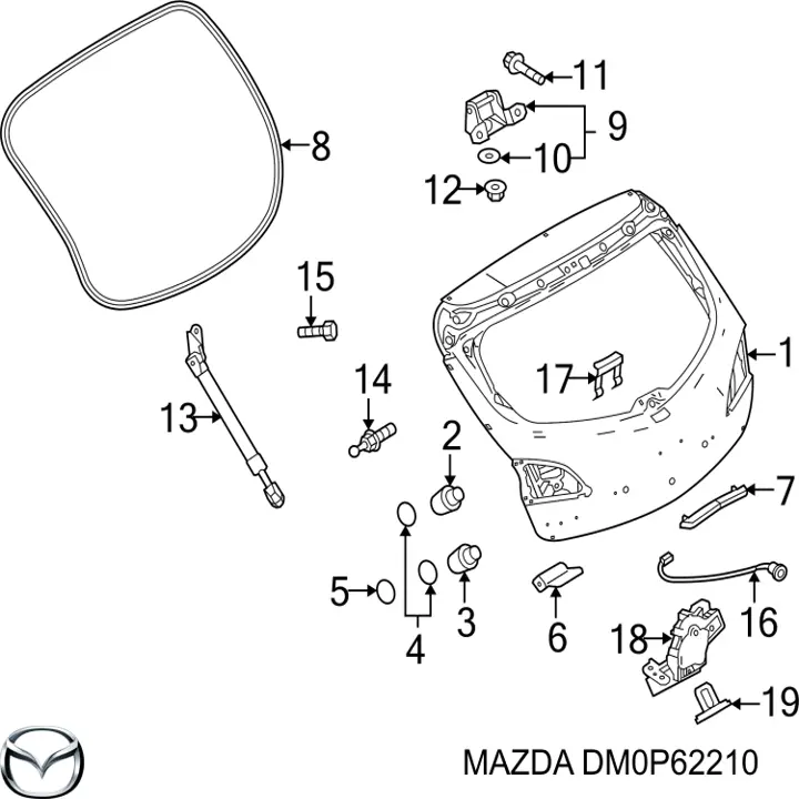 DM0P62210 Mazda 