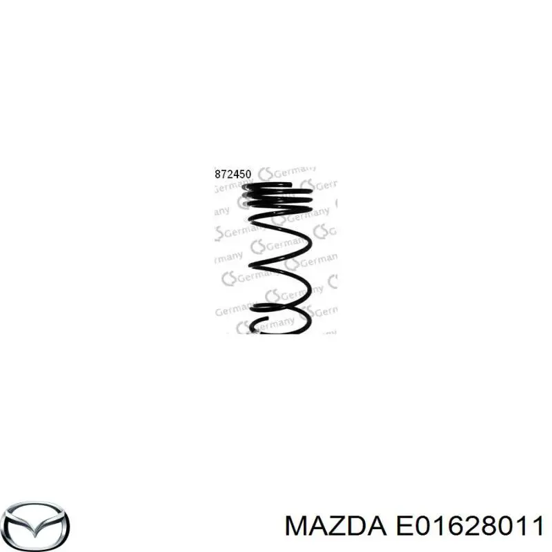 E01628011 Mazda mola traseira