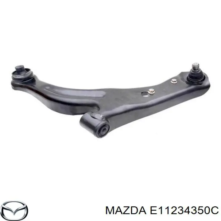 Рычаг передней подвески нижний левый E11234350C Mazda