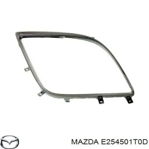 E254501T0C Mazda grelha do pára-choque dianteiro