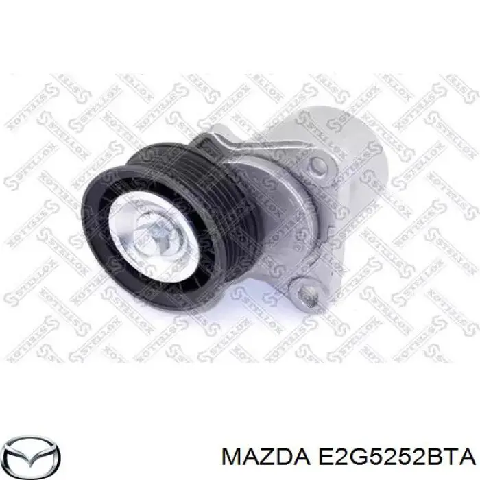 Polea tensora correa poli V E2G5252BTA Mazda