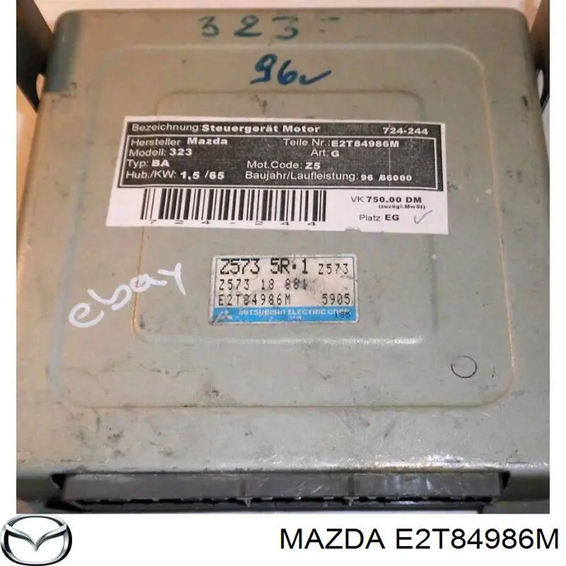  Mazda E2T84986M цена, от 38.01 USD