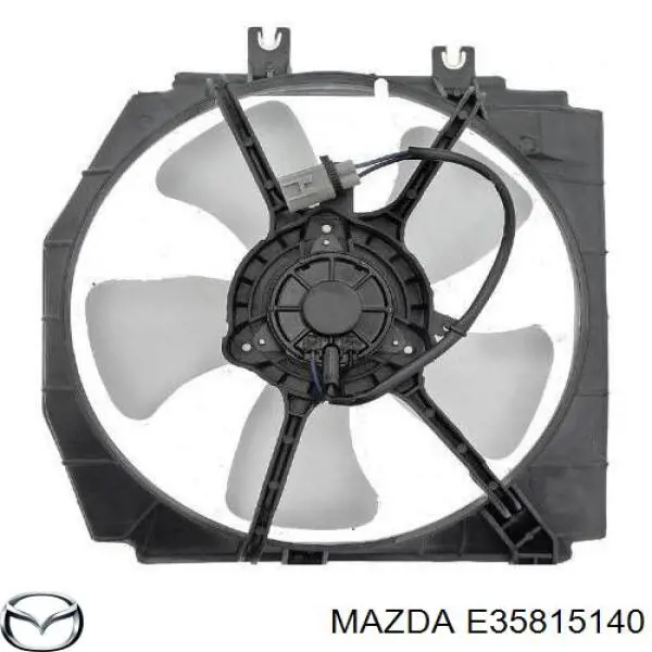 Мотор вентилятора системы охлаждения B6DN15150 Mazda