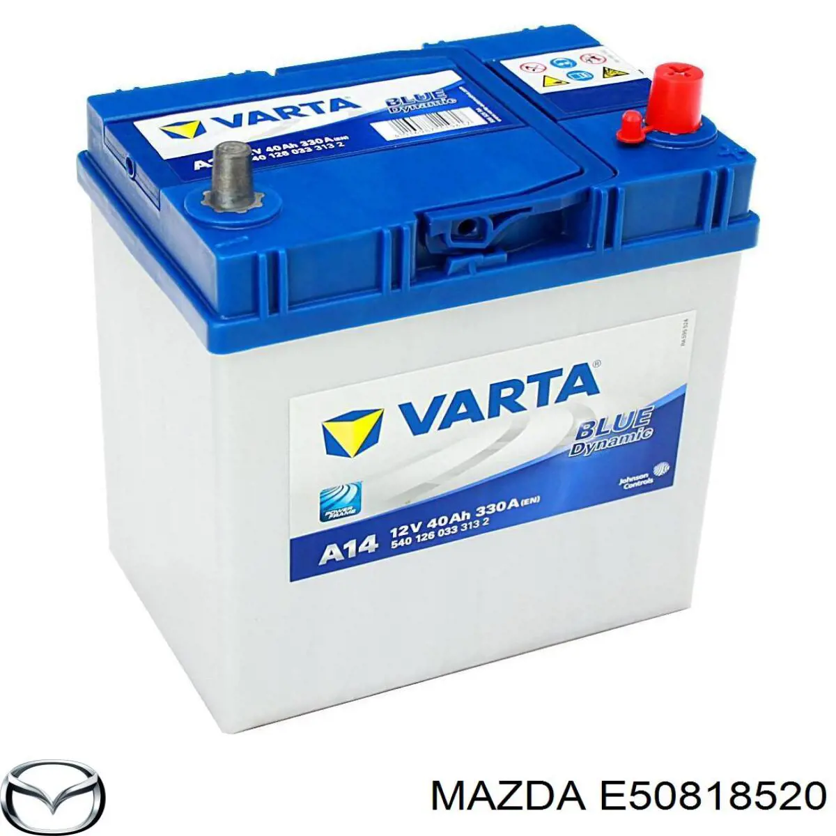 Аккумулятор автомобильный Mazda E50818520 цена, от 82.80 USD