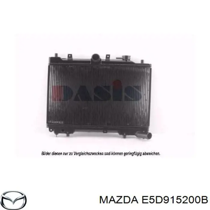 Радиатор E5D915200B Mazda