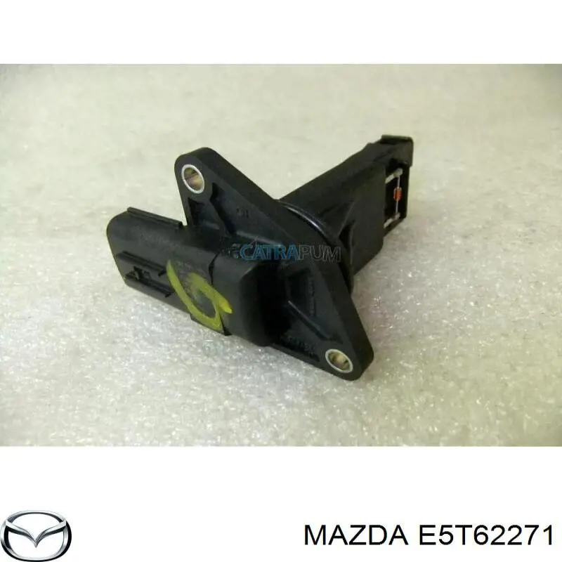 E5T62271 Mazda sensor de fluxo (consumo de ar, medidor de consumo M.A.F. - (Mass Airflow))