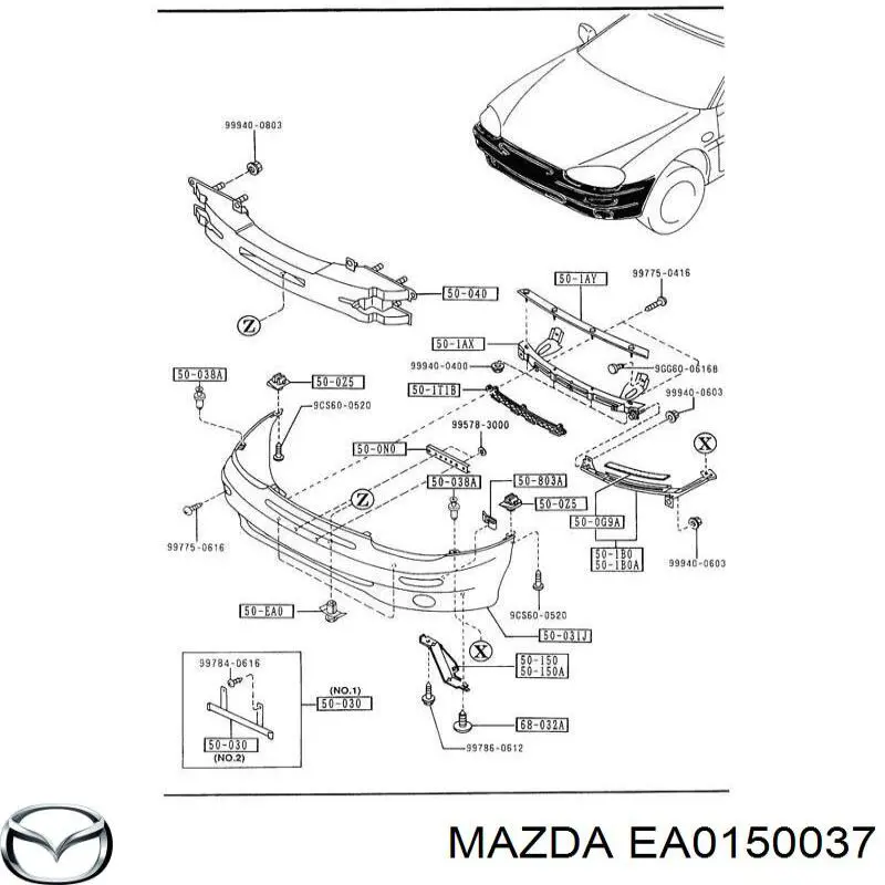  EA0150037 Mazda