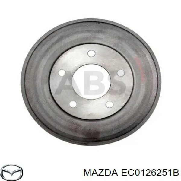 Тормозной барабан EC0126251B Mazda