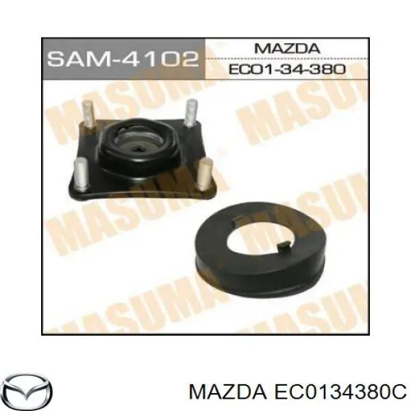 Опора стойки амортизатора переднего Mazda EC0134380C цена, от 98.82 USD