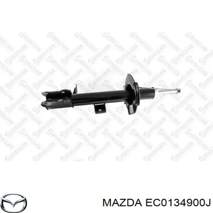 Amortiguador delantero izquierdo EC0134900J Mazda