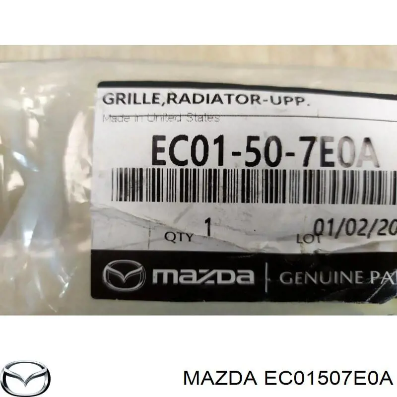 Moldura de capó EC01507E0A Mazda
