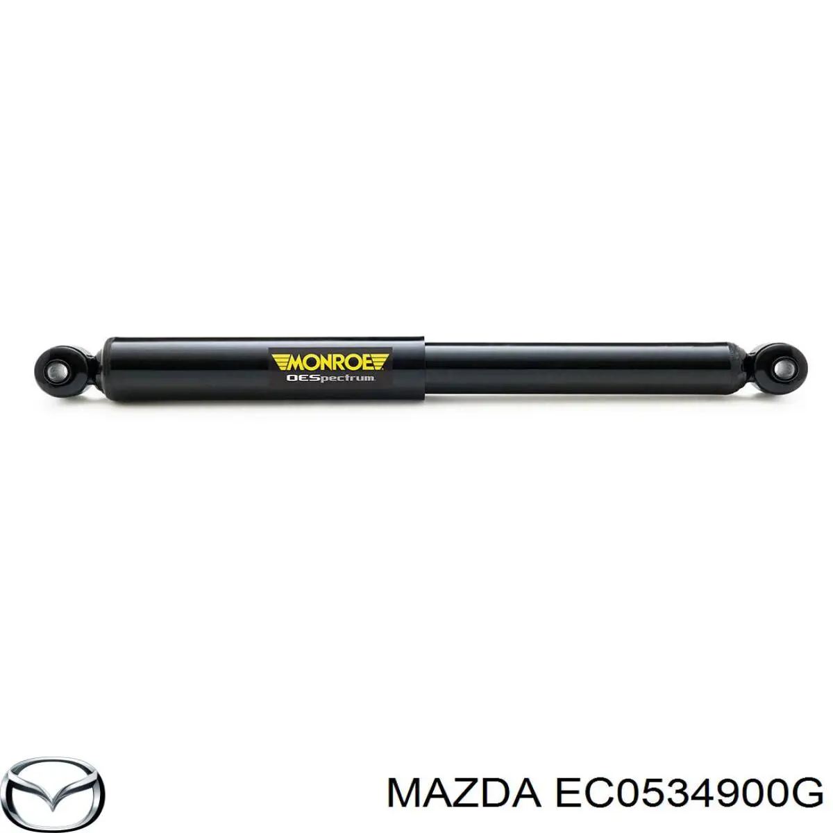 Amortiguador delantero izquierdo EC0534900G Mazda