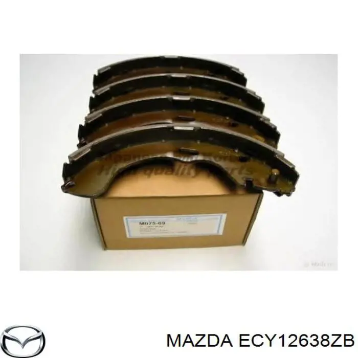 Тормоза рабочие задние ножные и тормозные барабаны Mazda ECY12638ZB цена, от 22.90 USD