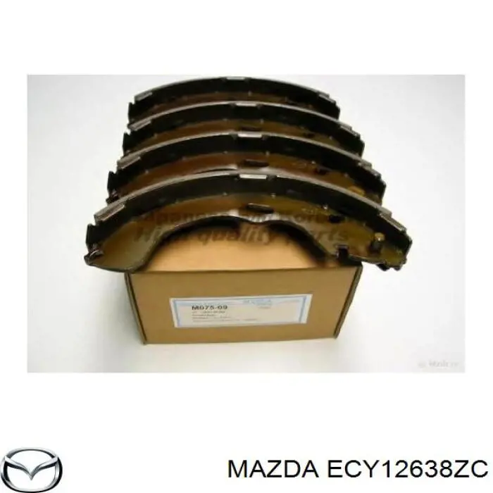 Тормоза рабочие задние ножные и тормозные барабаны Mazda ECY12638ZC цена, от 22.68 USD