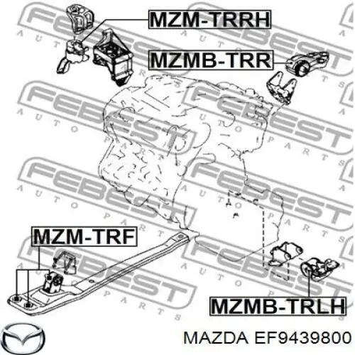  EF9439800A Mazda