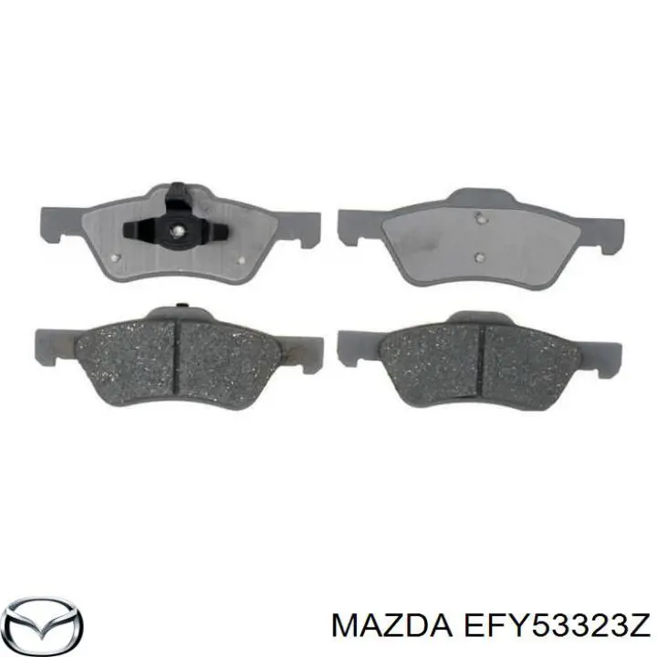 Передние тормозные колодки EFY53323Z Mazda