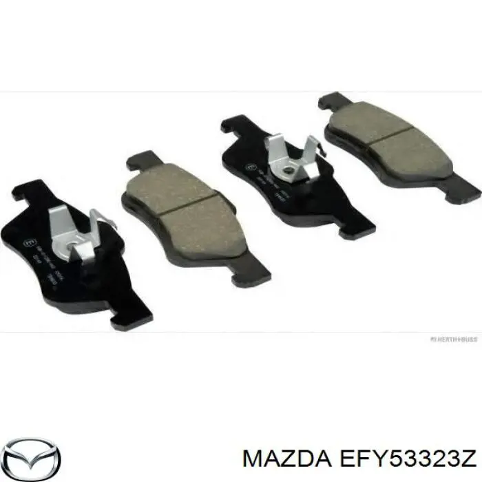 Колодки Mazda EFY53323Z цена, от 28.16 USD