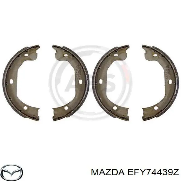 Sapatas do freio de estacionamento para Mazda Tribute (EP)