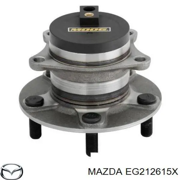 EG212615X Mazda ступица задняя