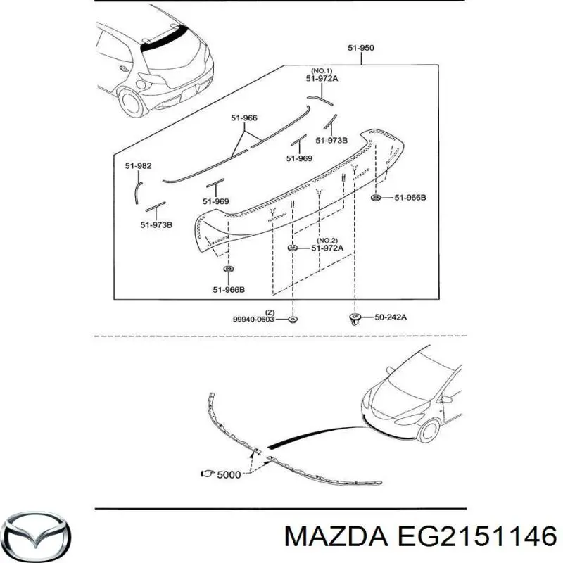  Mazda EG2151146 цена, от 1.78 USD