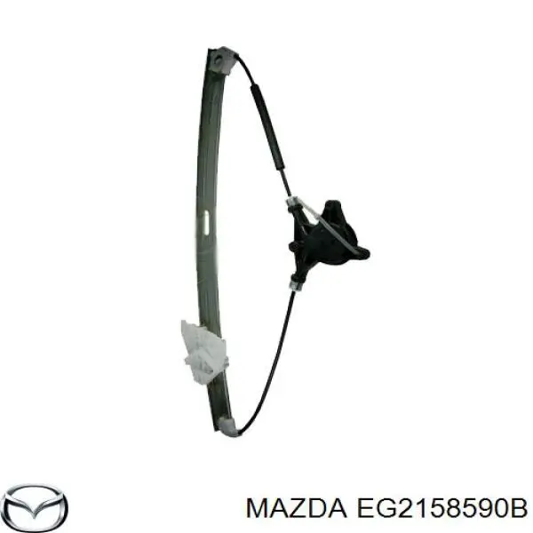Стеклоподъемник передней правой двери Mazda CX-7 внедорожник (ER) (2006 - 2009) цена, от 841.88 UAH