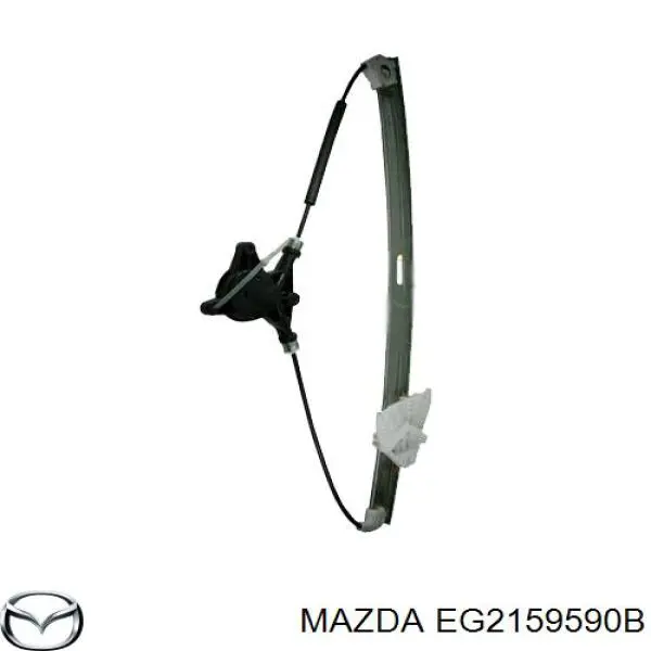 Mecanismo de acionamento de vidro da porta dianteira esquerda para Mazda CX-7 (ER)