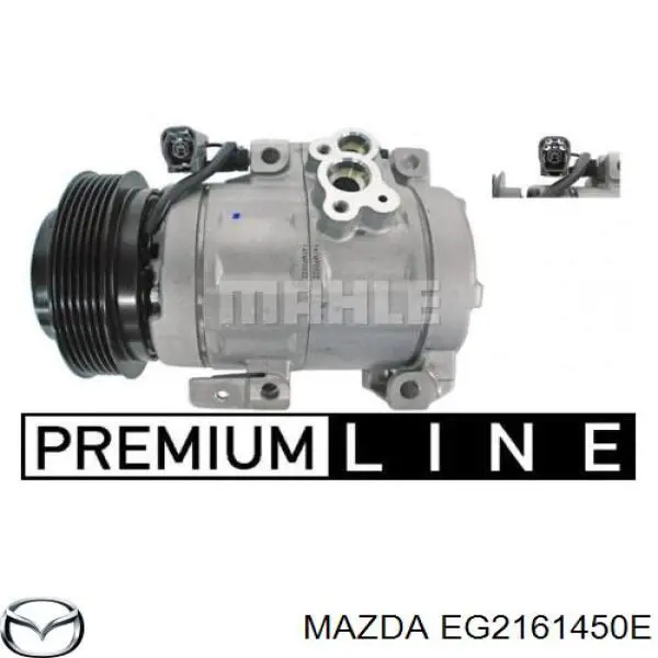 EG2161450G Mazda компрессор кондиционера